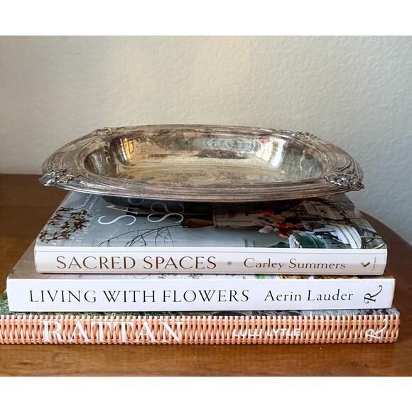 Vintage Roger Bros Daffodil Silver Tray - Picture 4 of 7